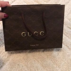 Gucci shopping bag